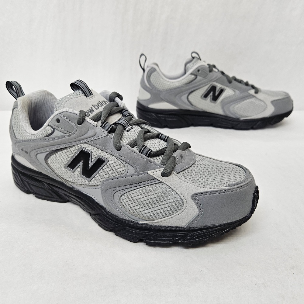 New Balance 408 Training Shoes ML408GA Gray Black Mens Size 9